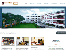 Tablet Screenshot of hotelneerajbhawan.com